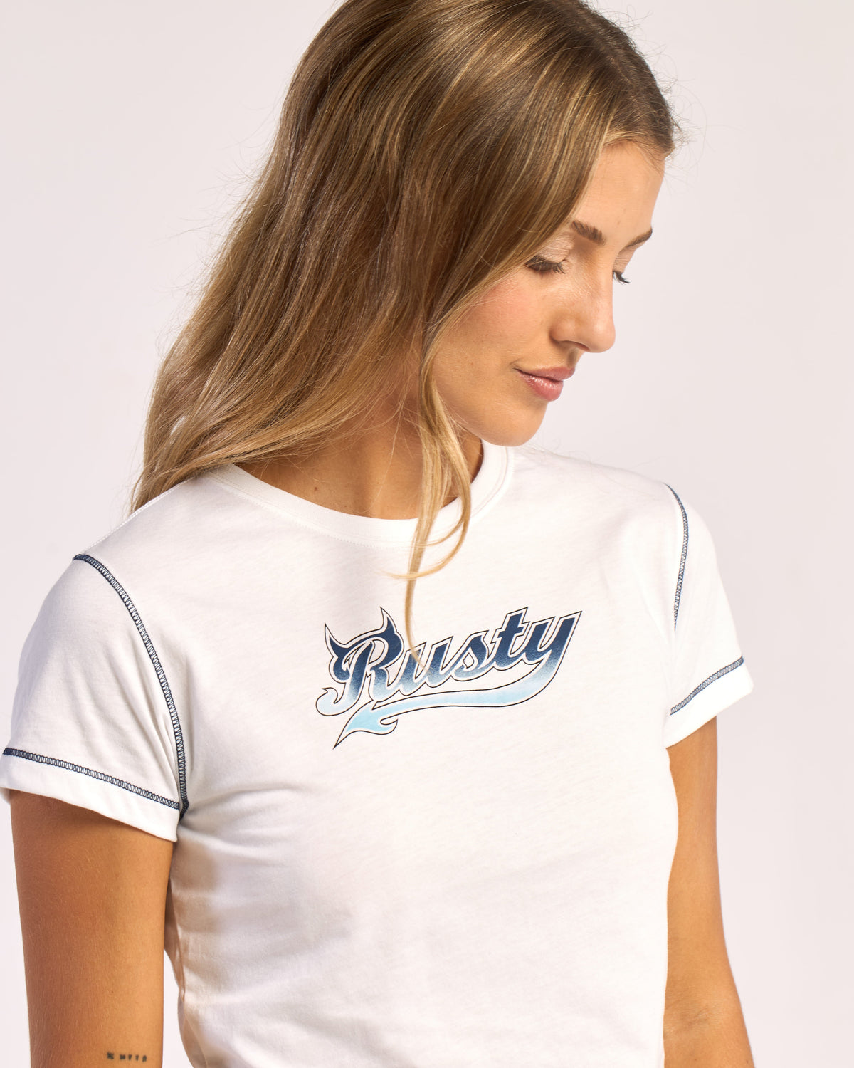 Remera Horny Devil Baby White