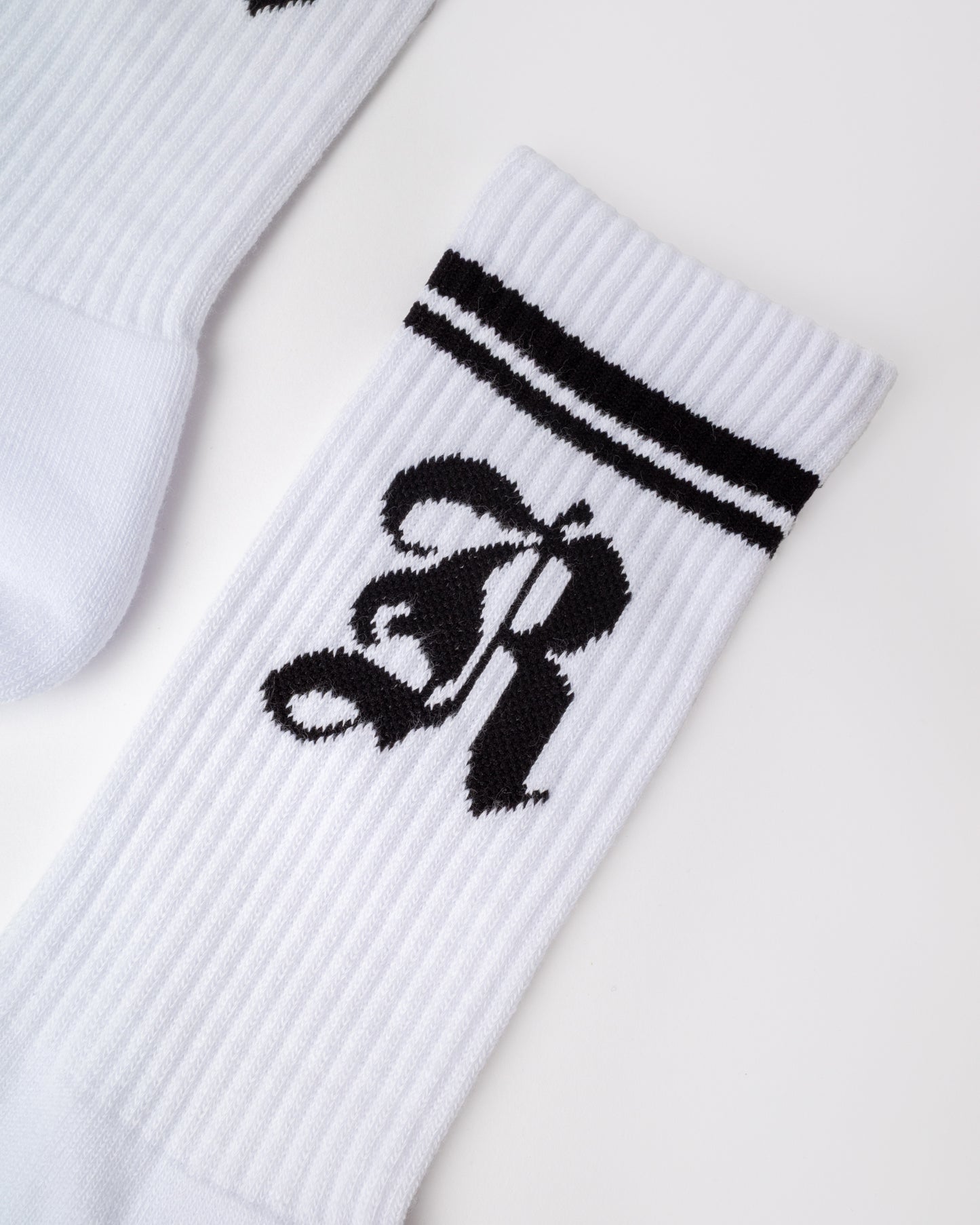 Medias All In Mid Calf Sock White