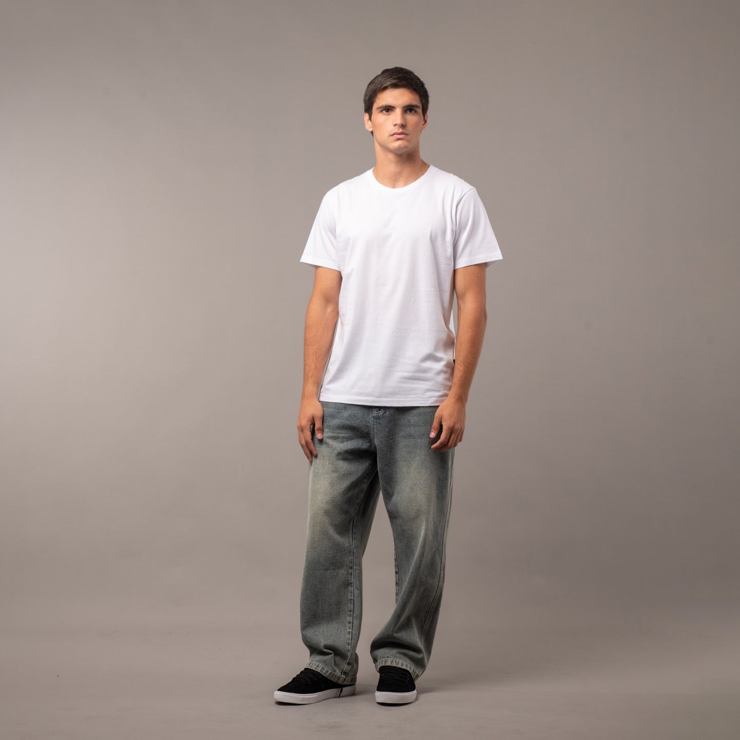 Remera Hombre Rusty Pack 2x1 All Night Blanco Y Negro