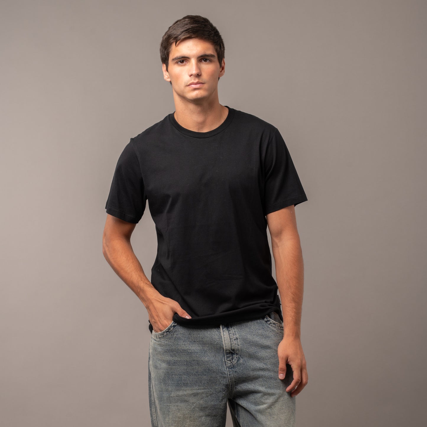 Remera Hombre Rusty Pack 2x1 All Night Blanco Y Negro
