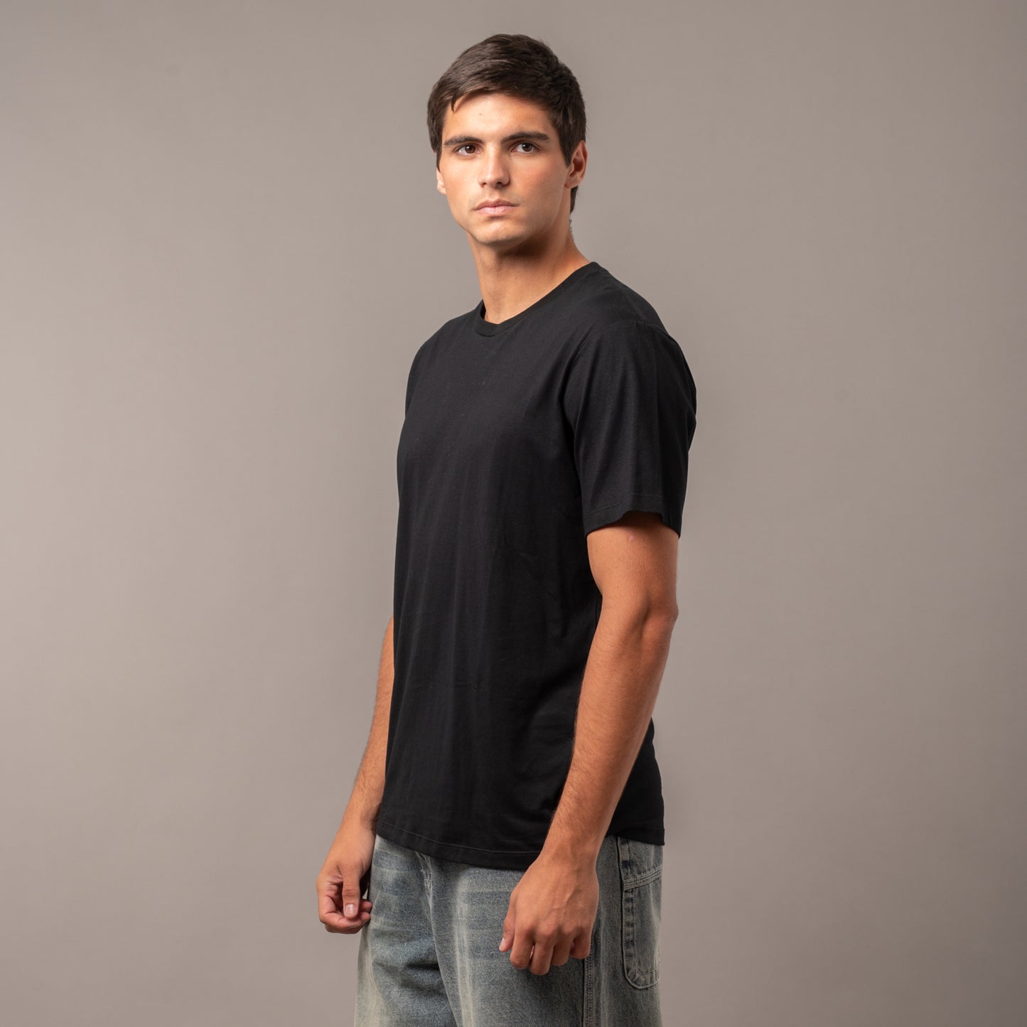 Remera Hombre Rusty Pack 2x1 All Night Blanco Y Negro