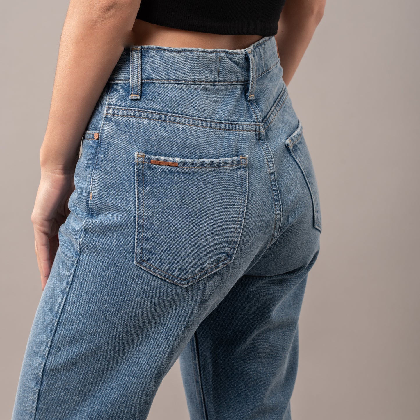 Jean Betty Bootcut Leg Light Blue