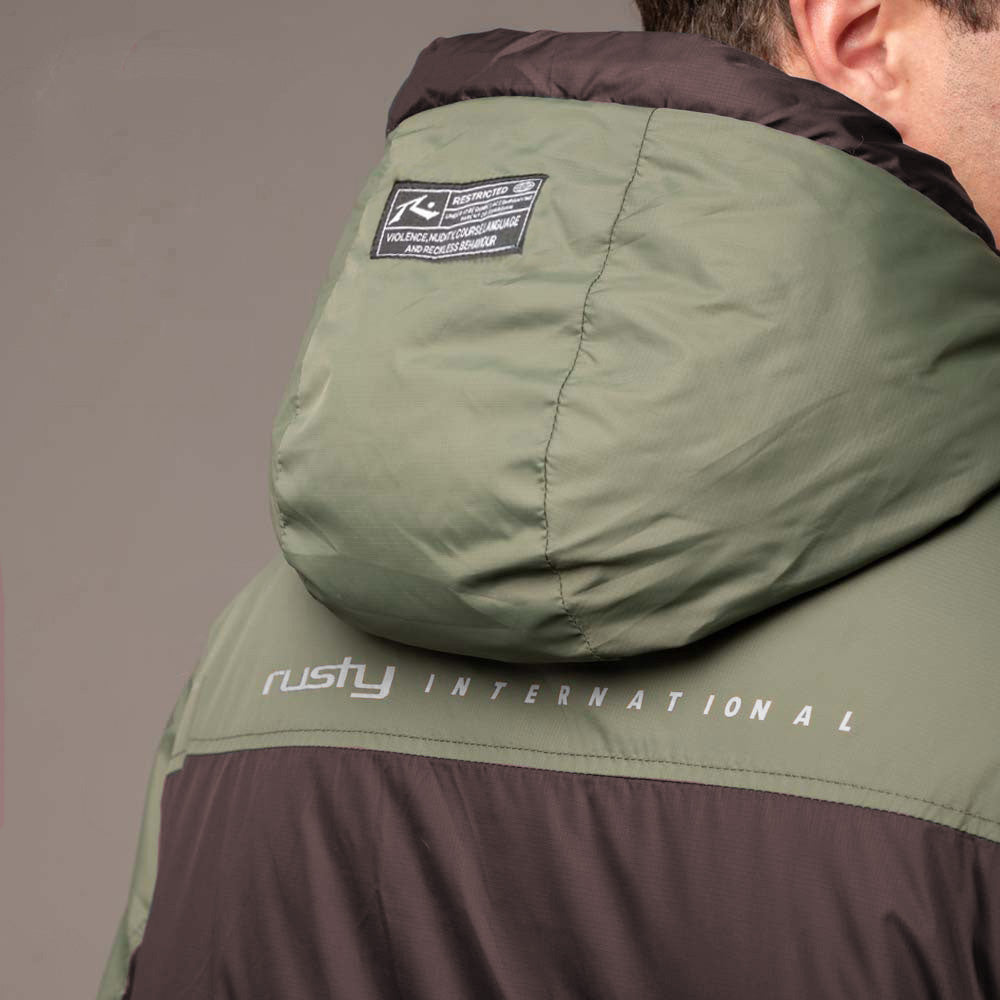 Campera Abrigo Rusty Bezug Jacket* Black/Army
