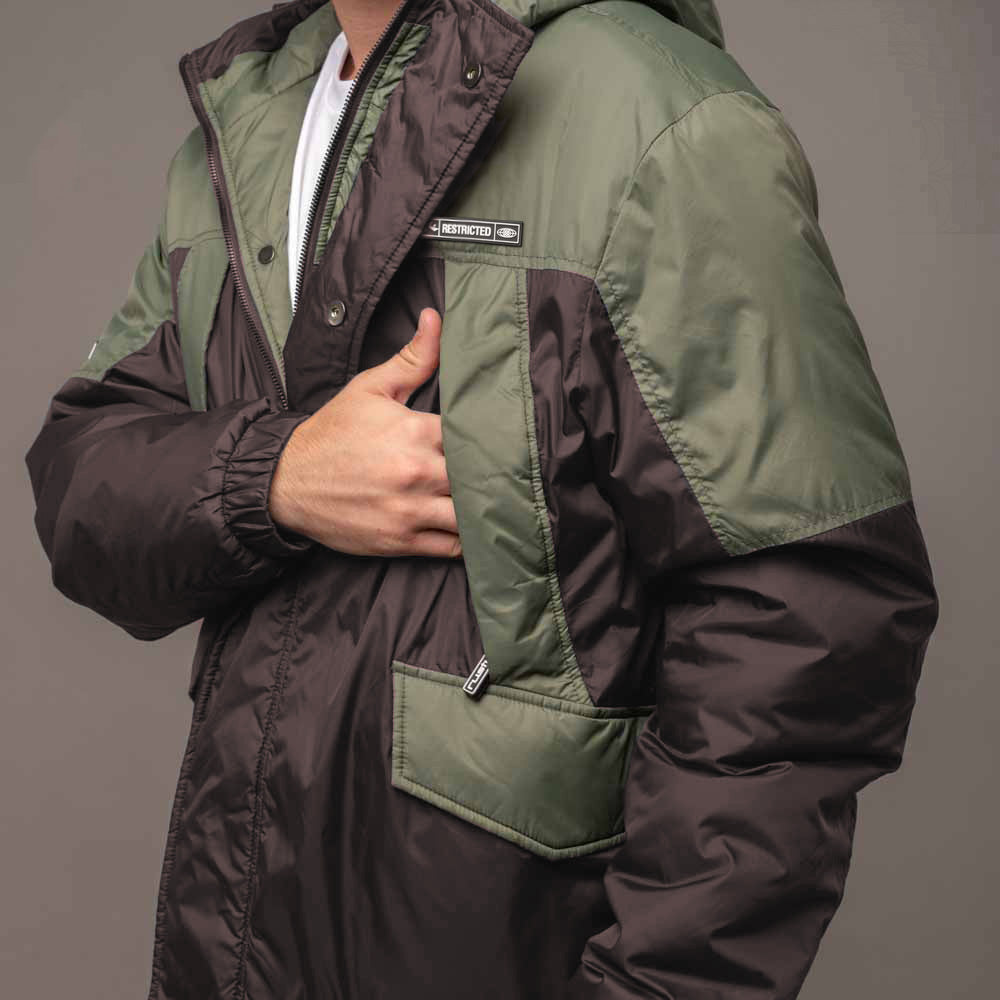 Campera Abrigo Rusty Bezug Jacket* Black/Army
