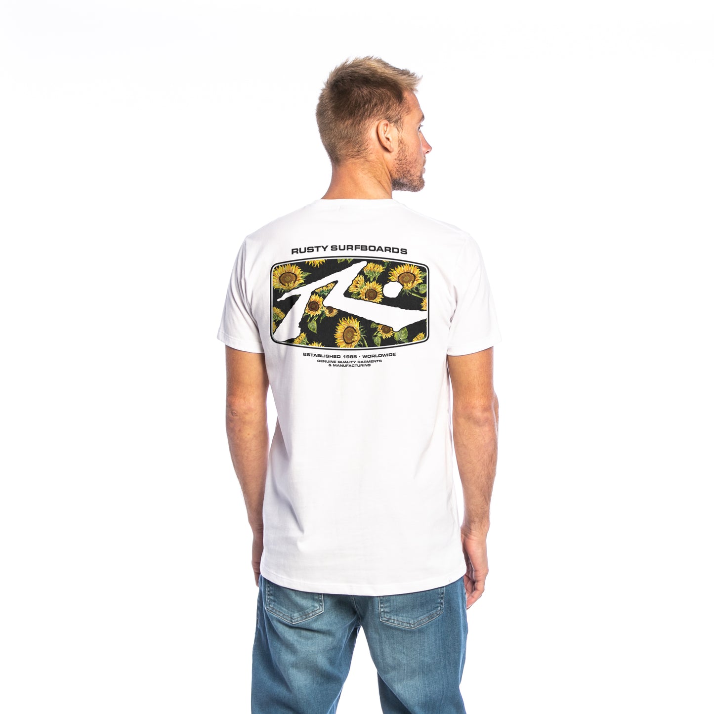 Remera Mc Helianthus White