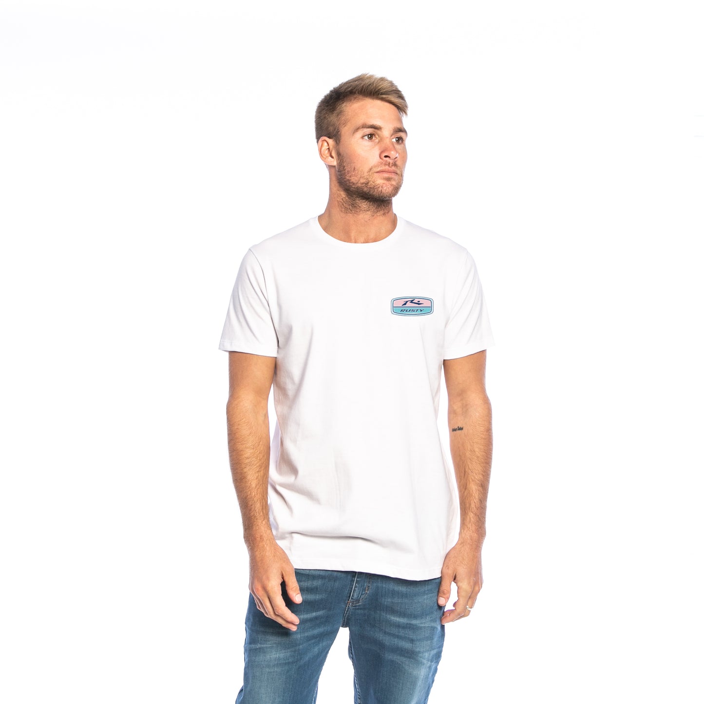 Remera Mc R Badge White