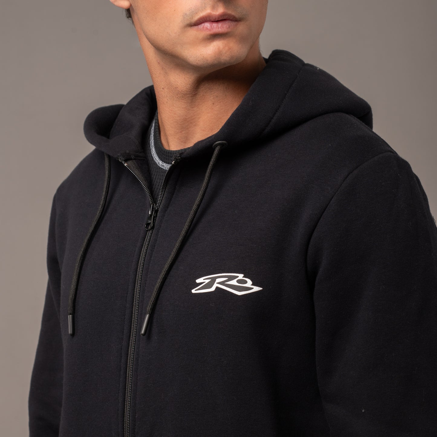 Campera Canguro Registered Black