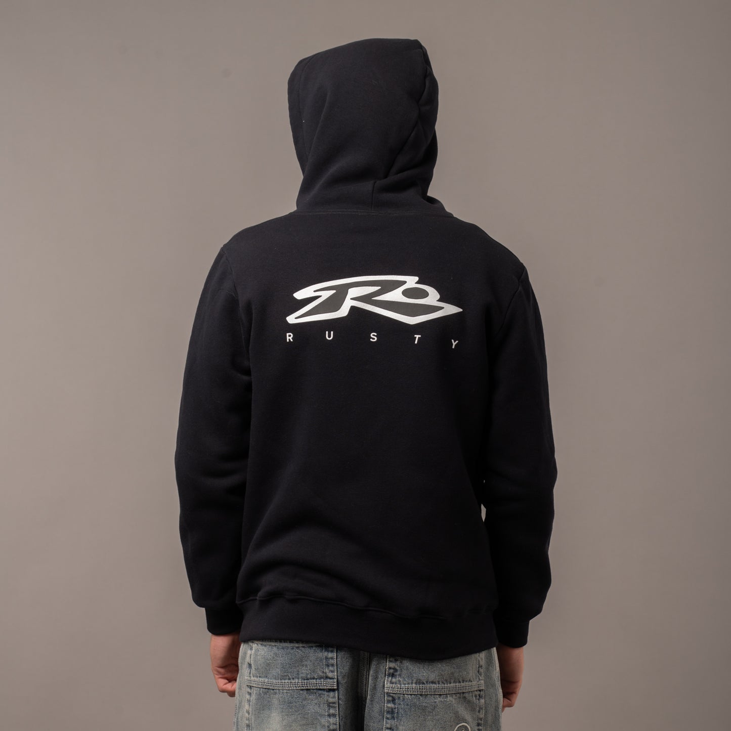 Campera Canguro Registered Black