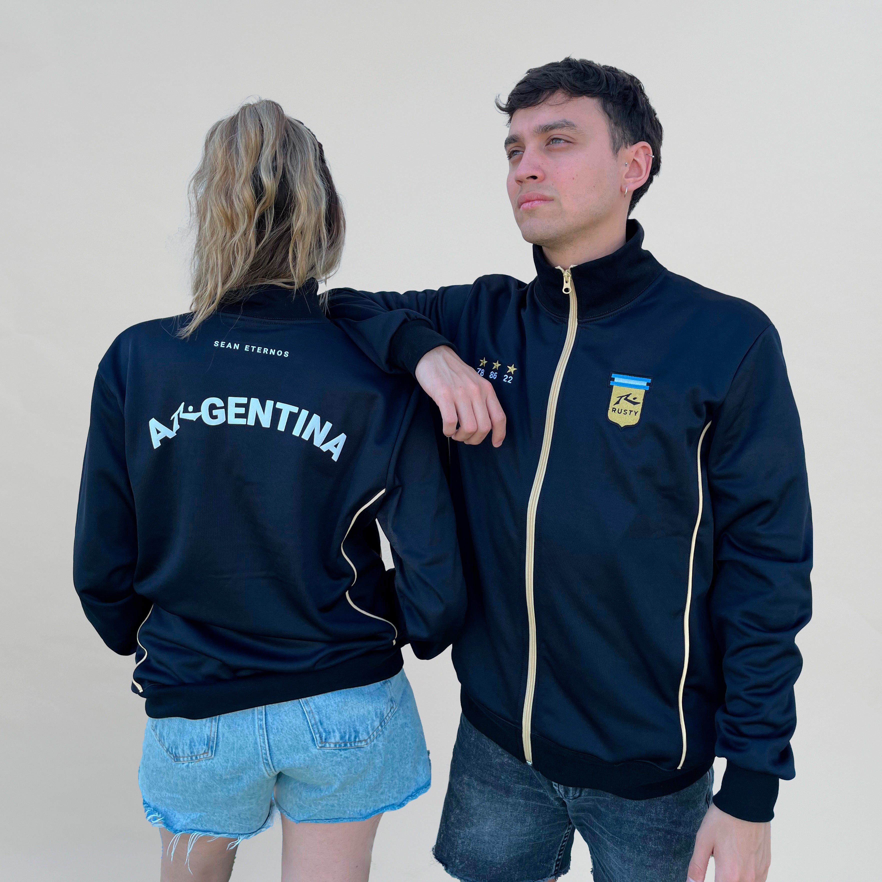 Campera Canguro Sean Eternos ZH Negro