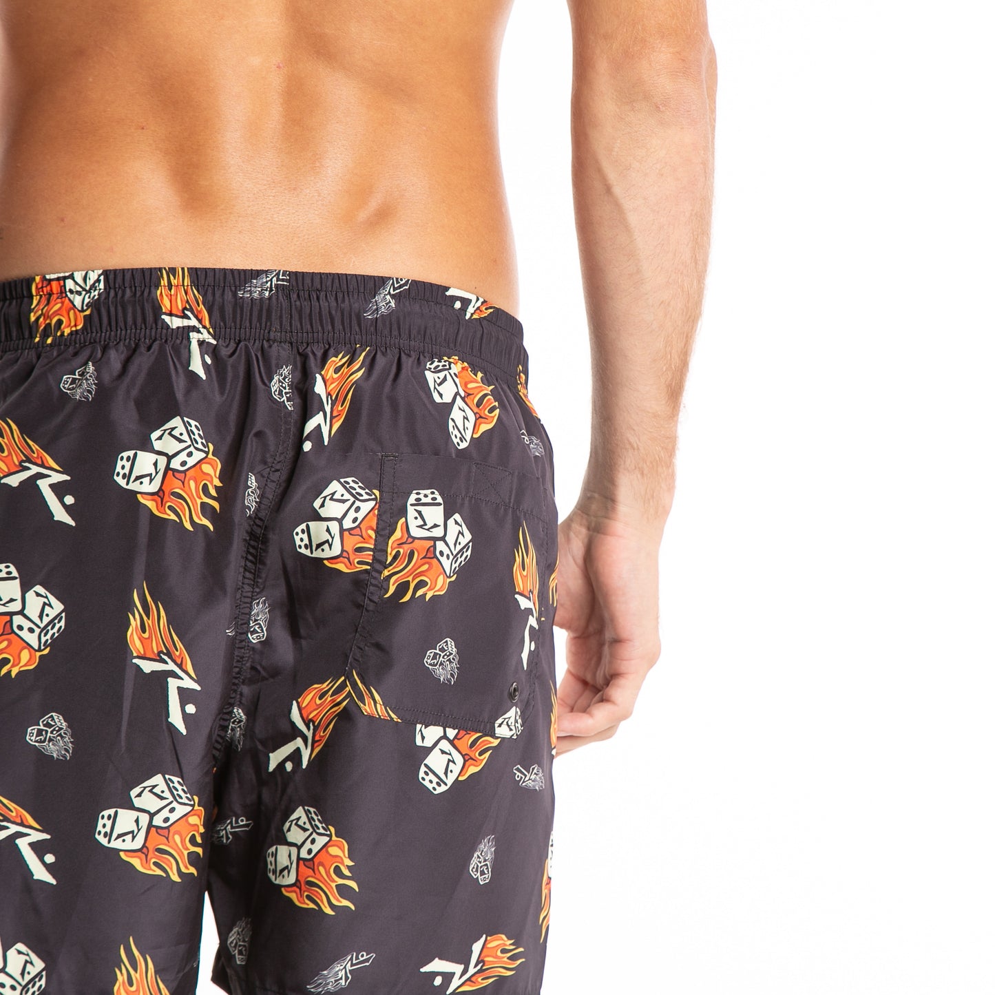 Short Casino Fire Black