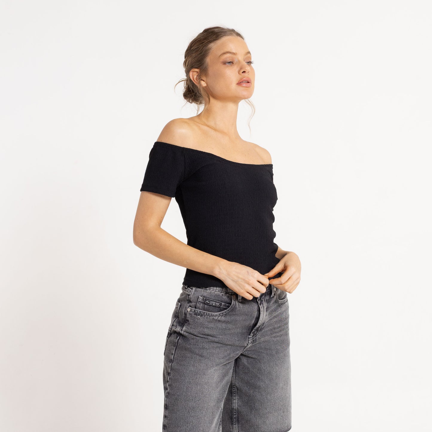 Fashion Top Ciao Bella Off Black