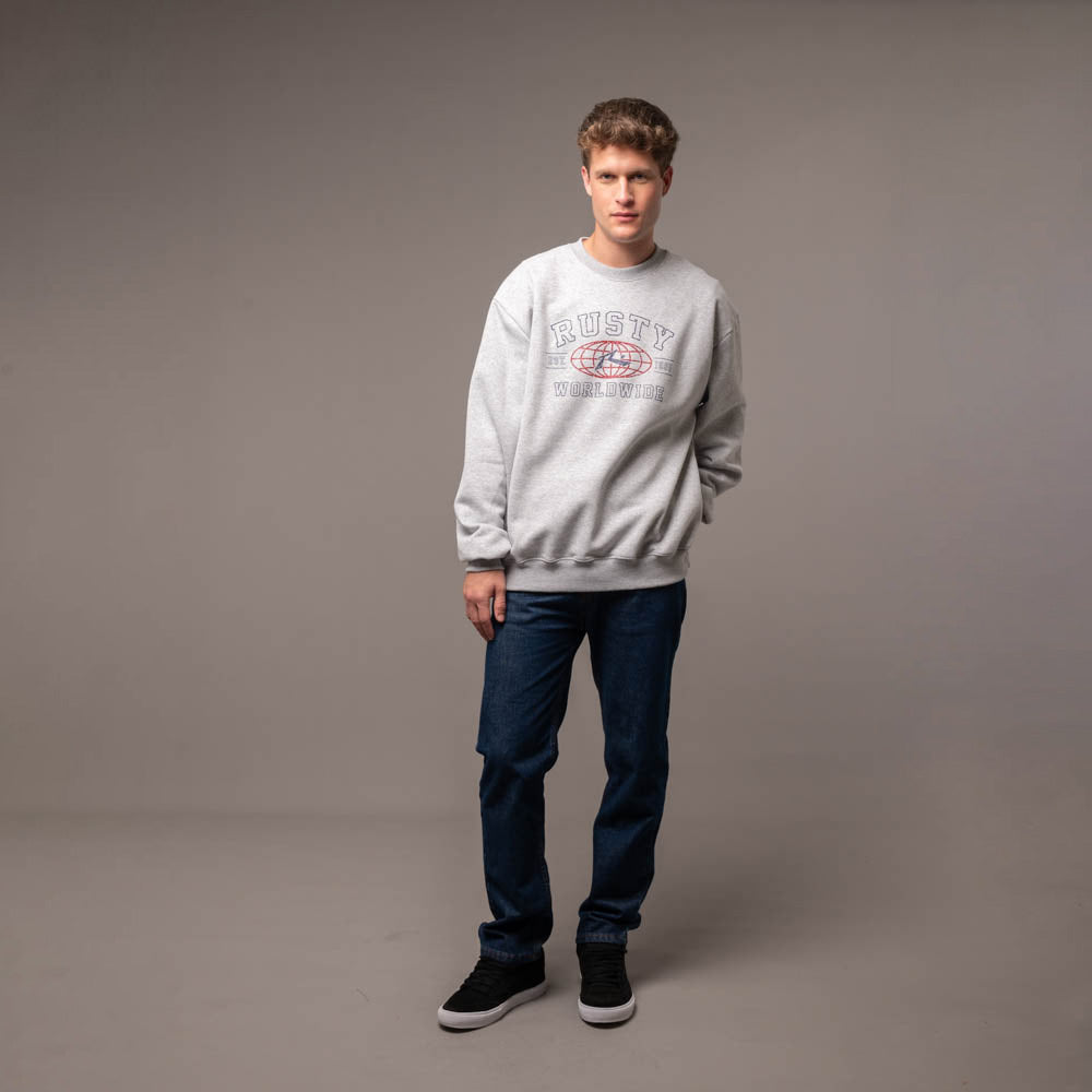 Buzo Collegiate Worldwide Megabig White Marle