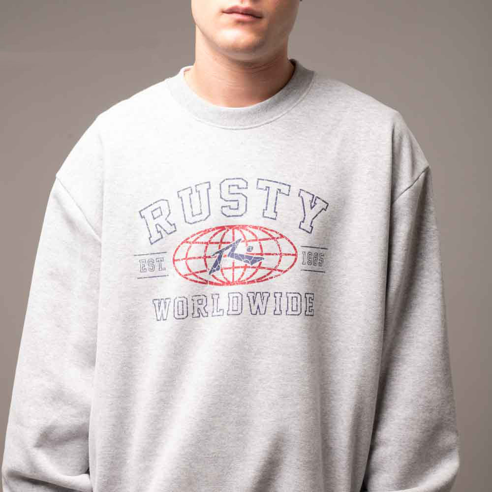 Buzo Collegiate Worldwide Megabig White Marle
