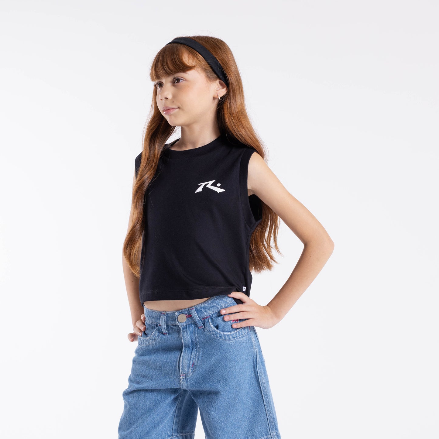 Musculosa Competition Girls Black