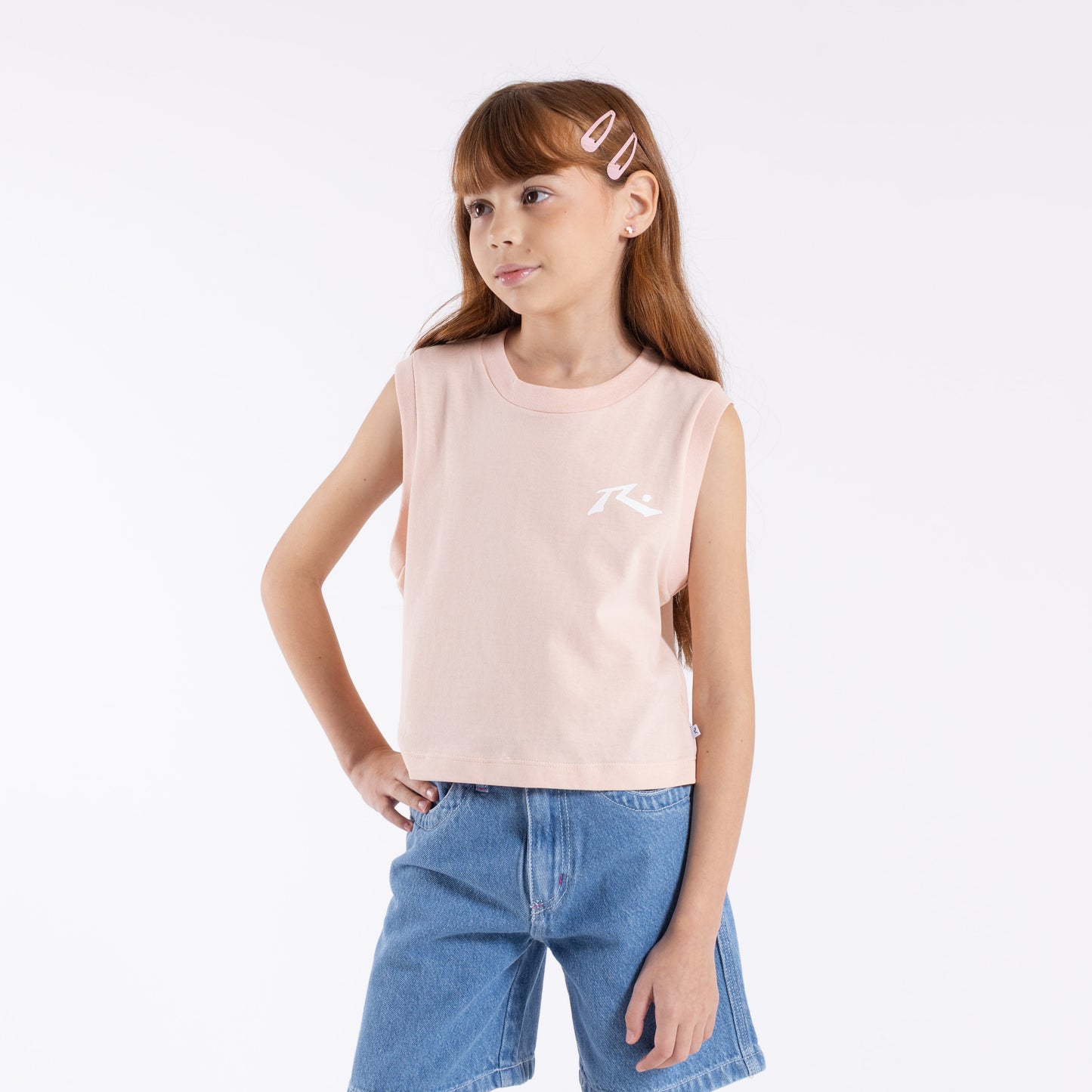 Musculosa Competition Girls Rose Cloud