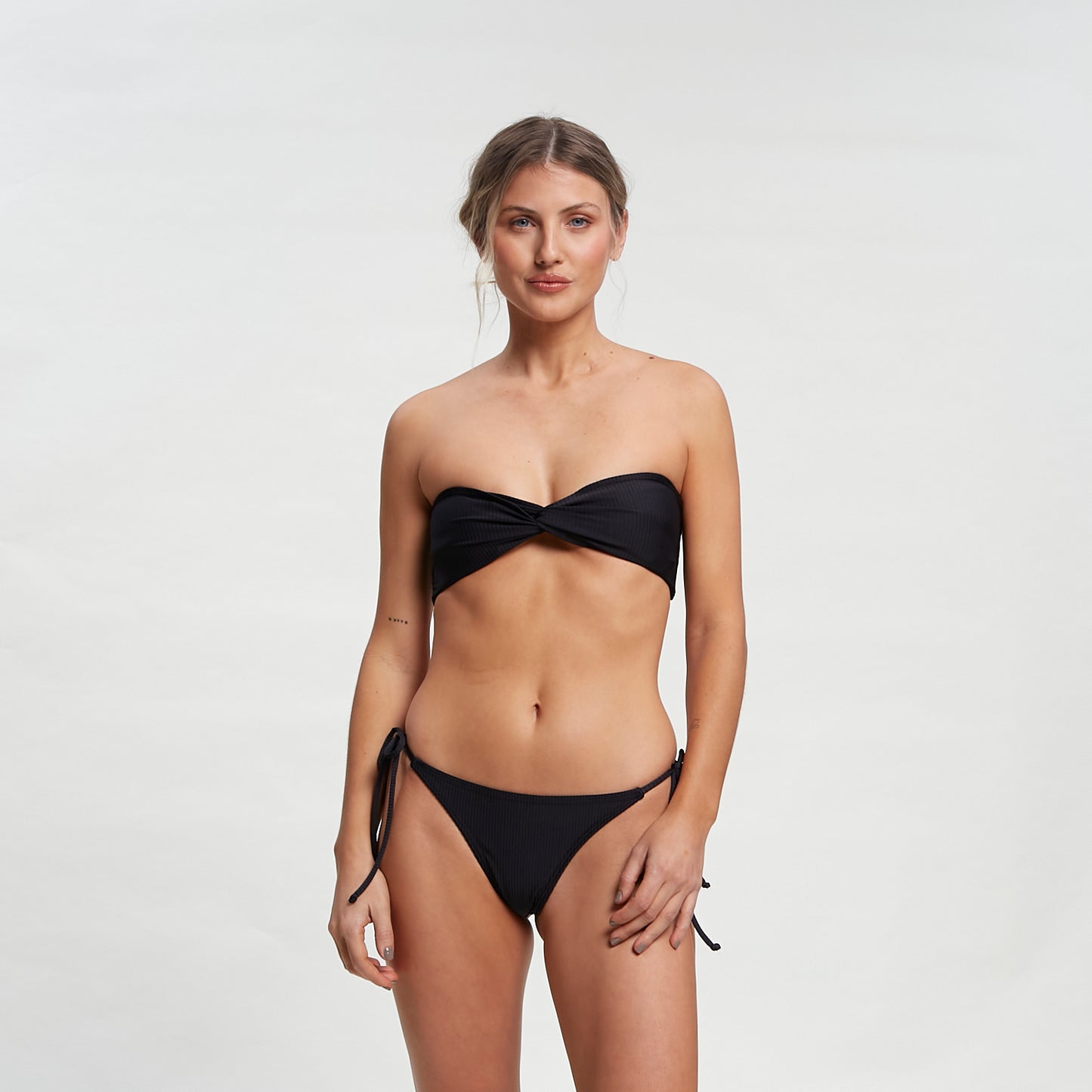 Bikini Alto Connect Twist Bandeau Bik Top Ld Black