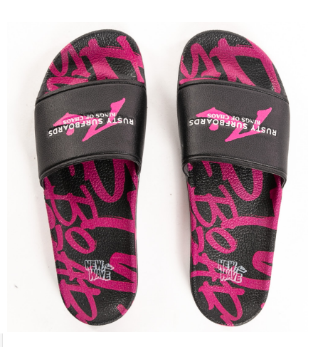 Ojotas Graph Slide Black