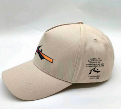 Gorra Surf Spots Crudo Egret