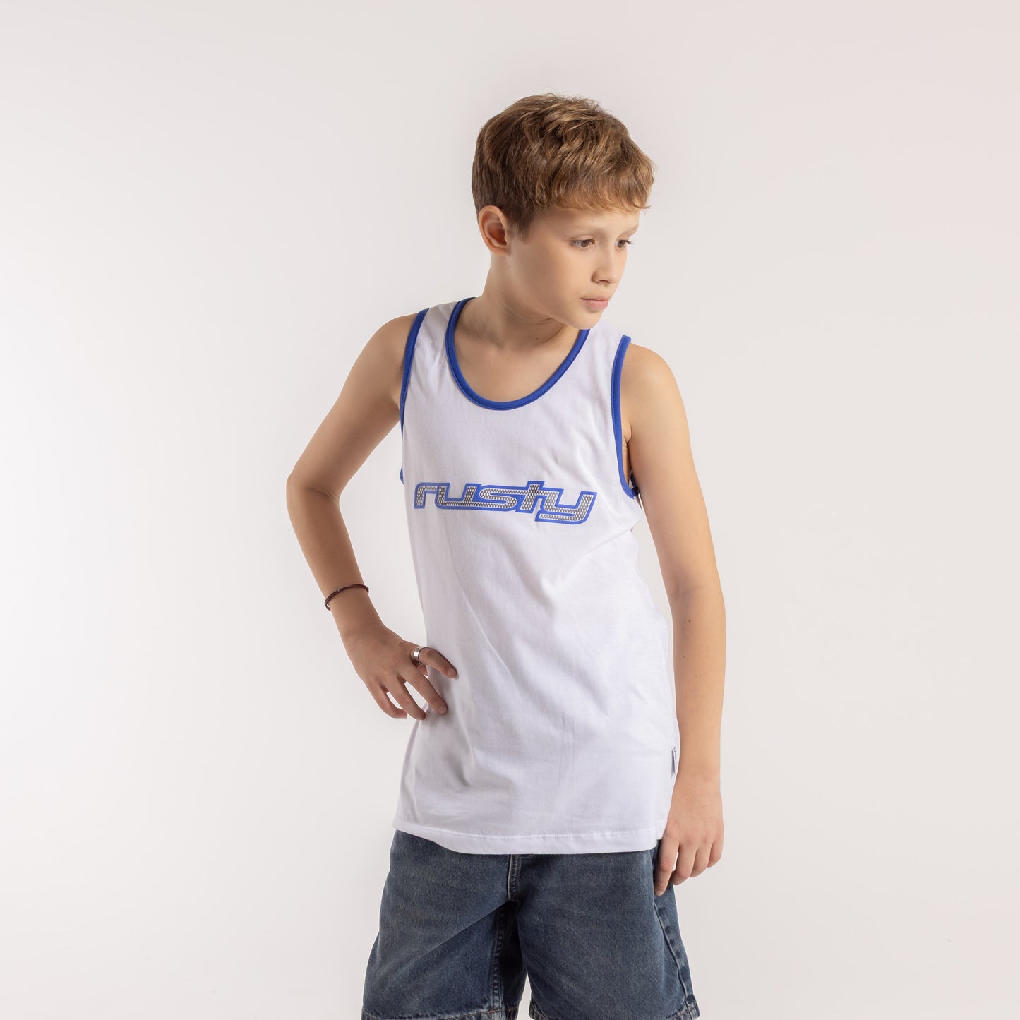 Musculosa Dead Ringer Junior White