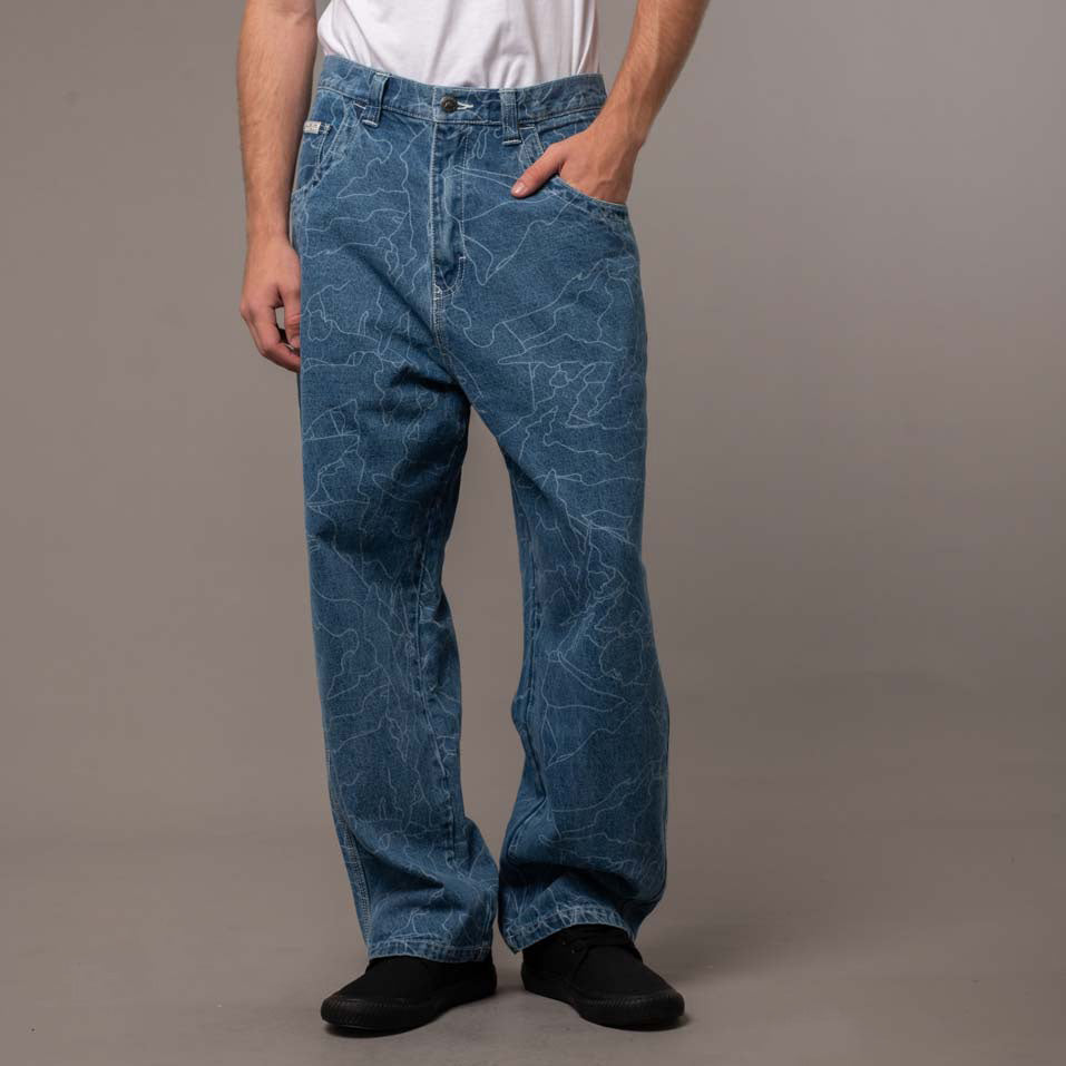 Jean Flip Daddy Laser Tech Middy Blue