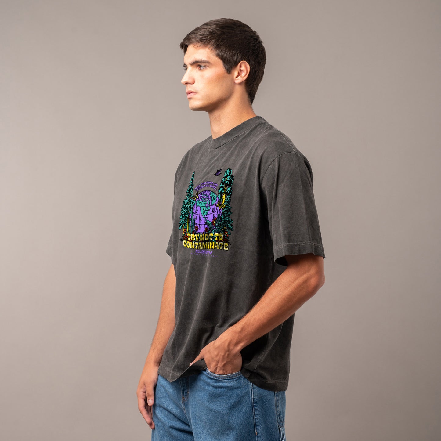 Remera Fosters Process Black