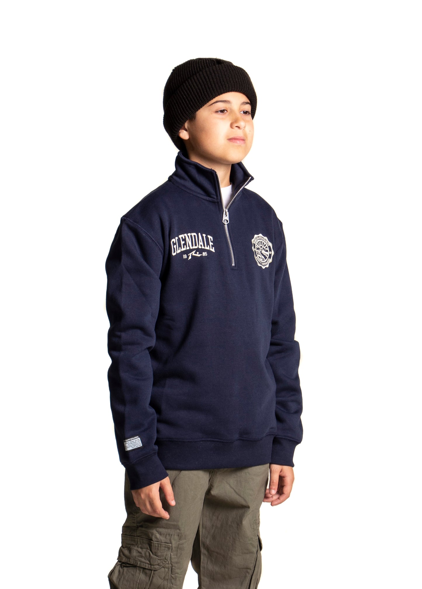 Buzo Rusty Glendale 1/4 Zip Crew Jr