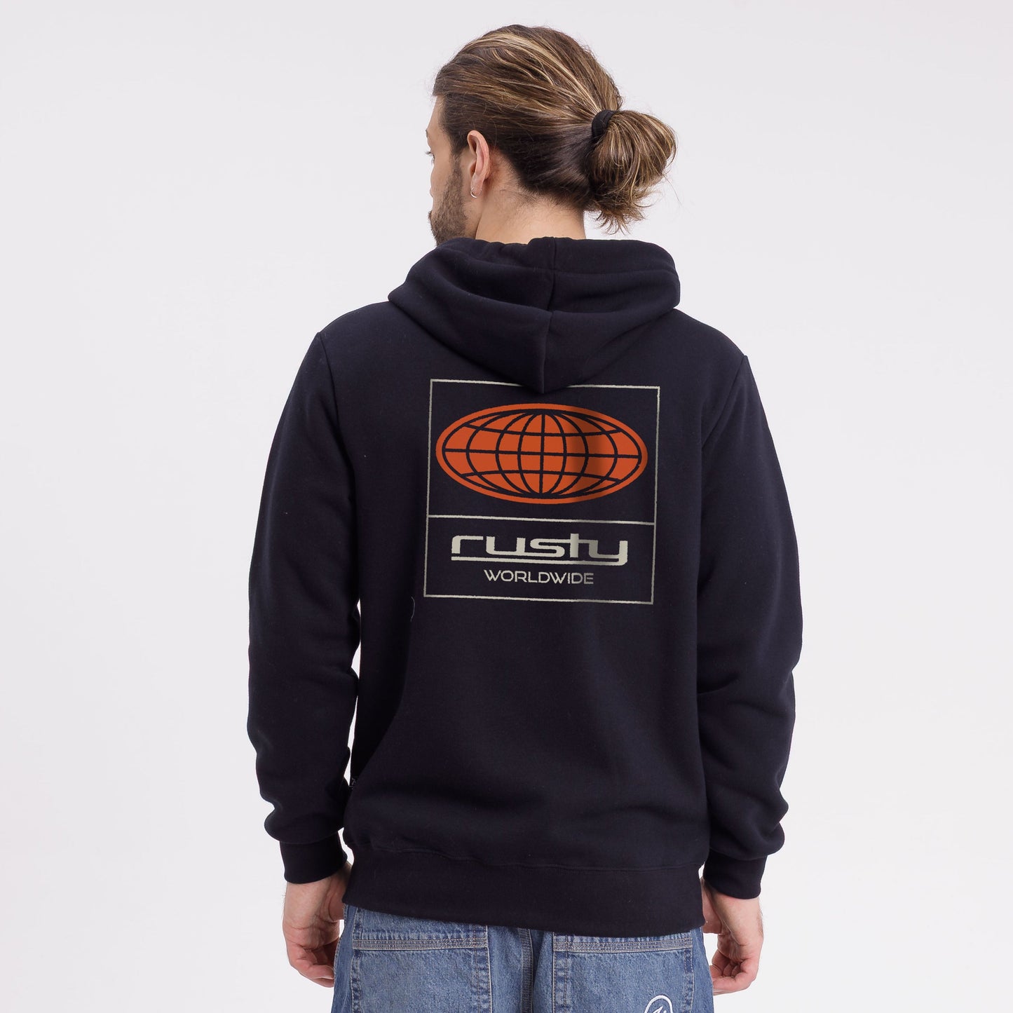 Campera Canguro Global Confussion Black