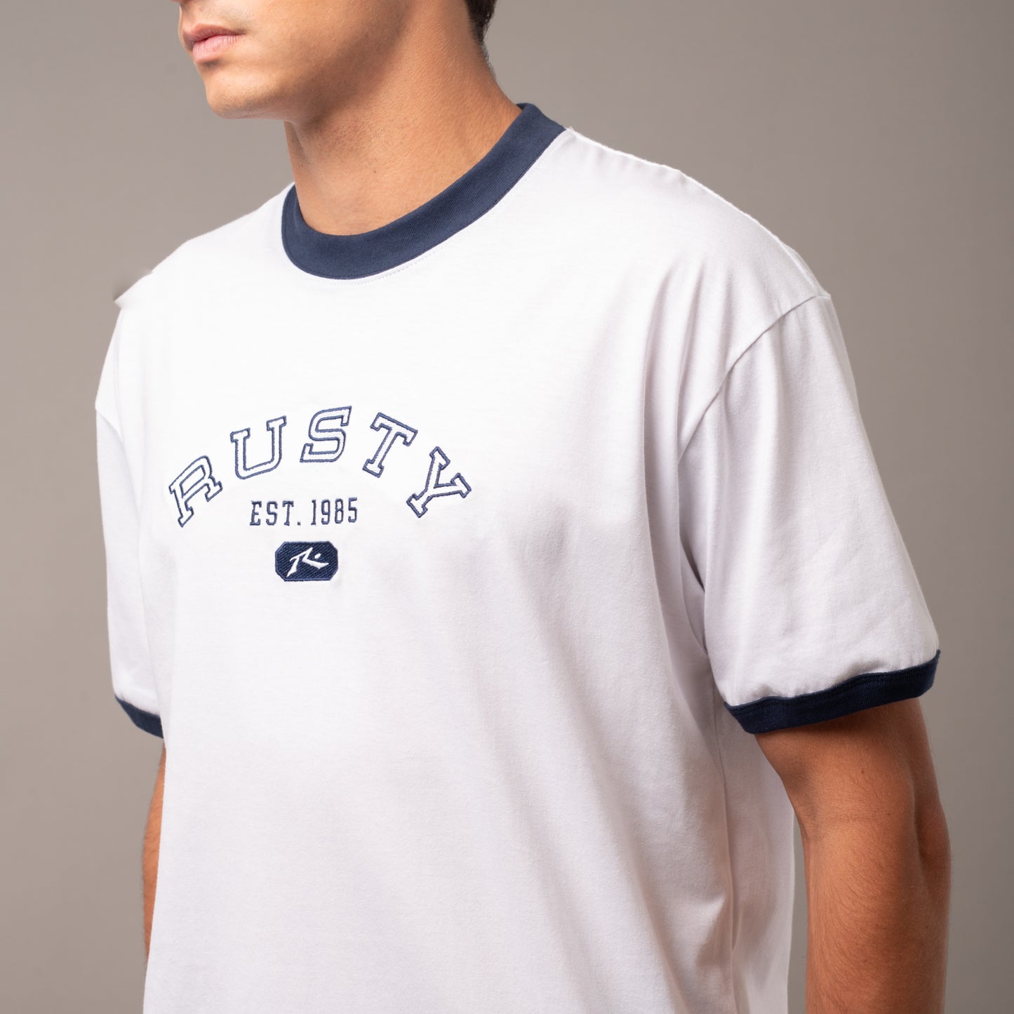 Remera Harvard White