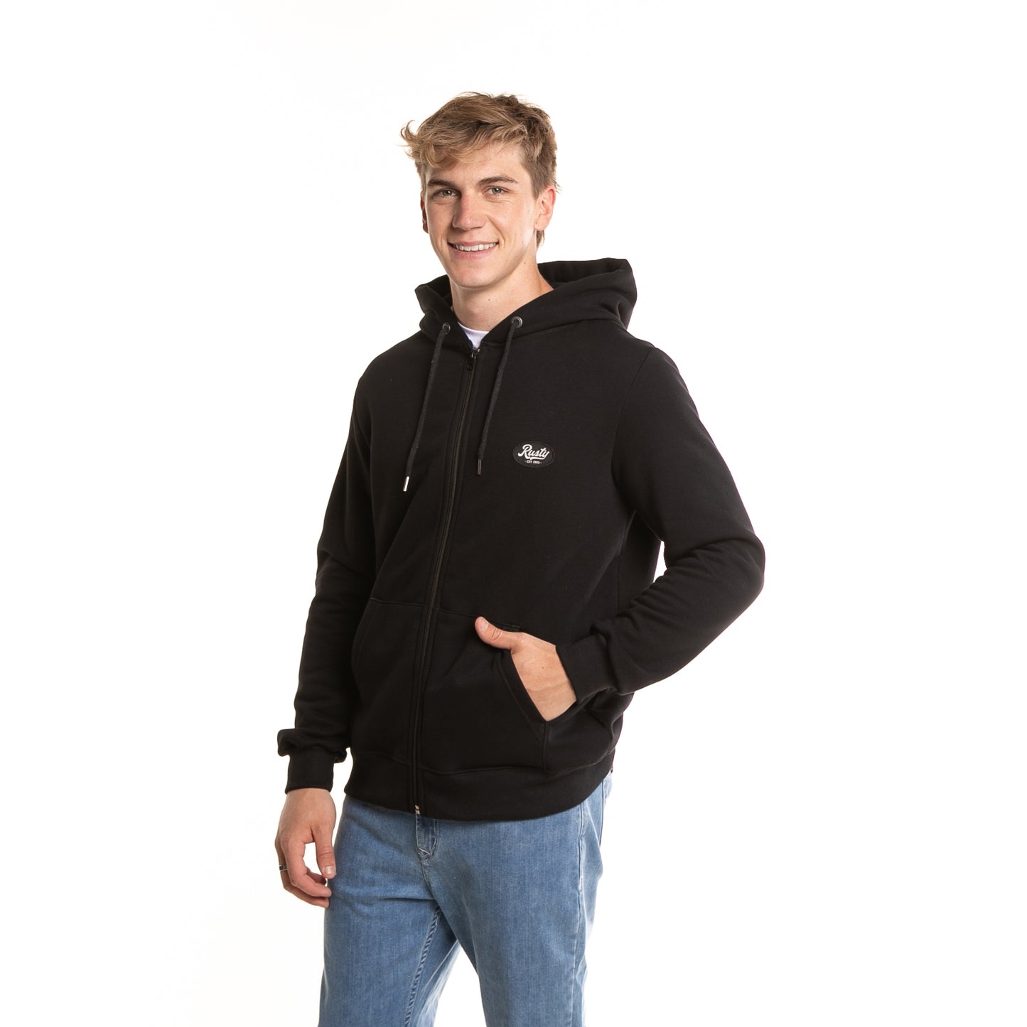 Campera Canguro Lepatch Black