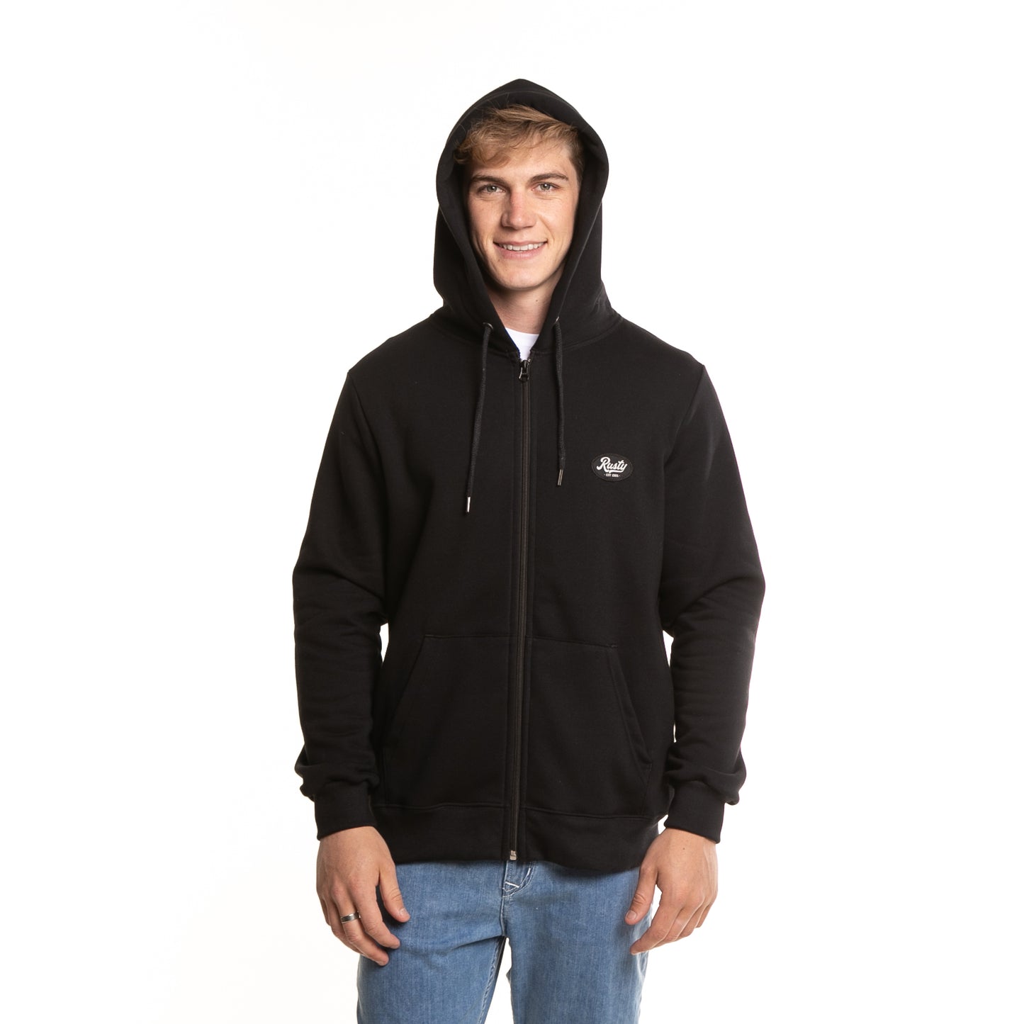 Campera Canguro Lepatch Black