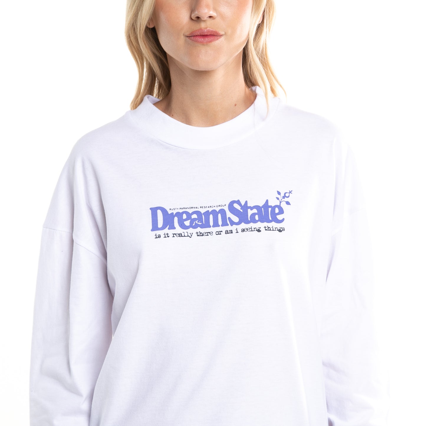 Remera Ml Dream State Relaxed Ls White