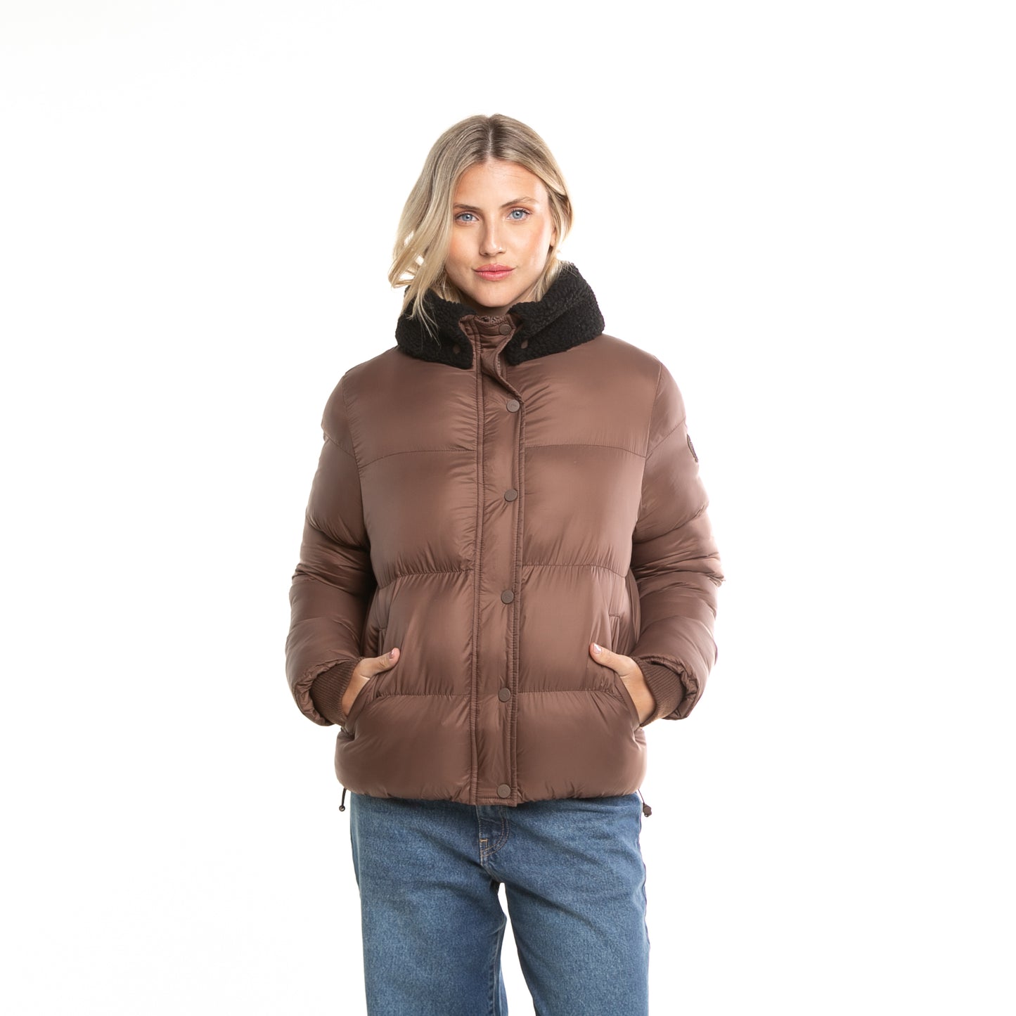 Campera Abrigo Tender Puffer Coat* Chocolate