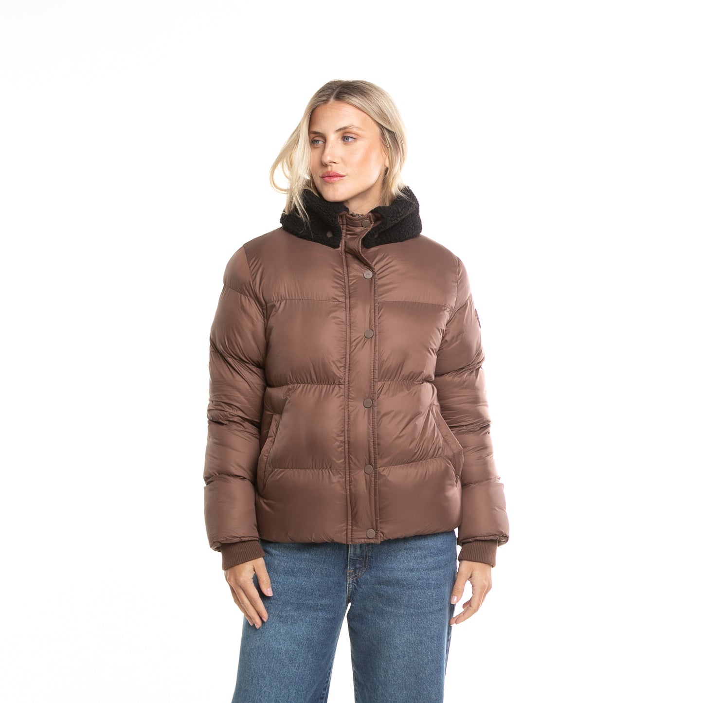 Campera Abrigo Tender Puffer Coat* Chocolate