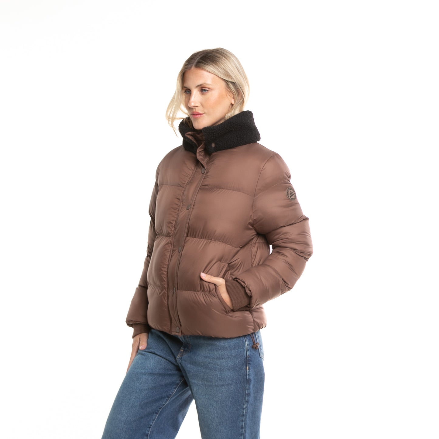 Campera Abrigo Tender Puffer Coat* Chocolate