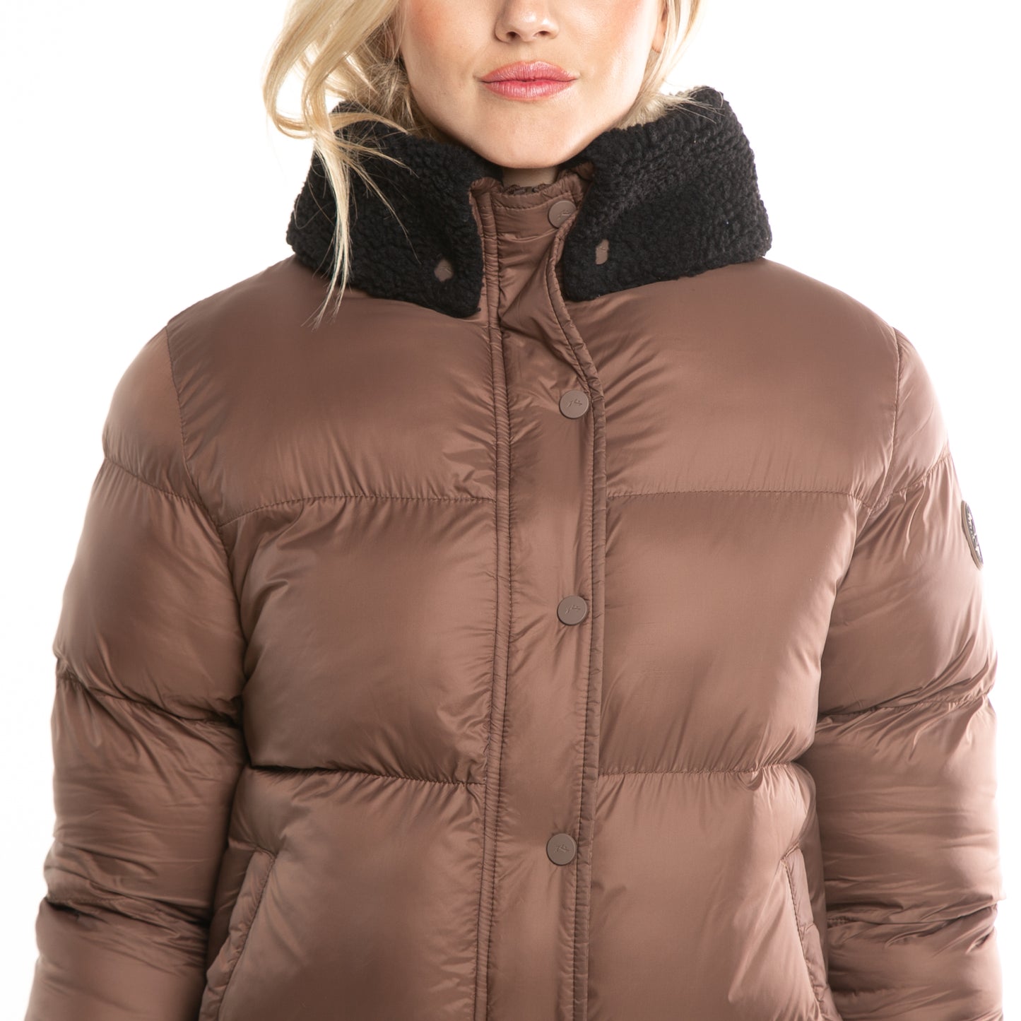 Campera Abrigo Tender Puffer Coat* Chocolate