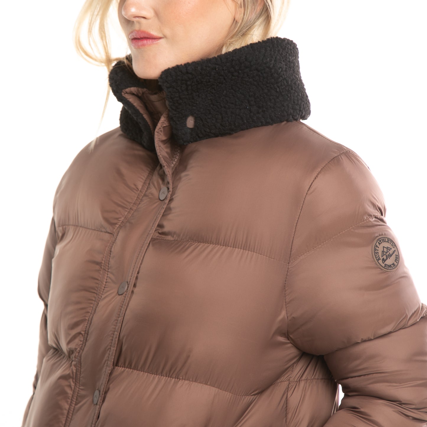 Campera Abrigo Tender Puffer Coat* Chocolate