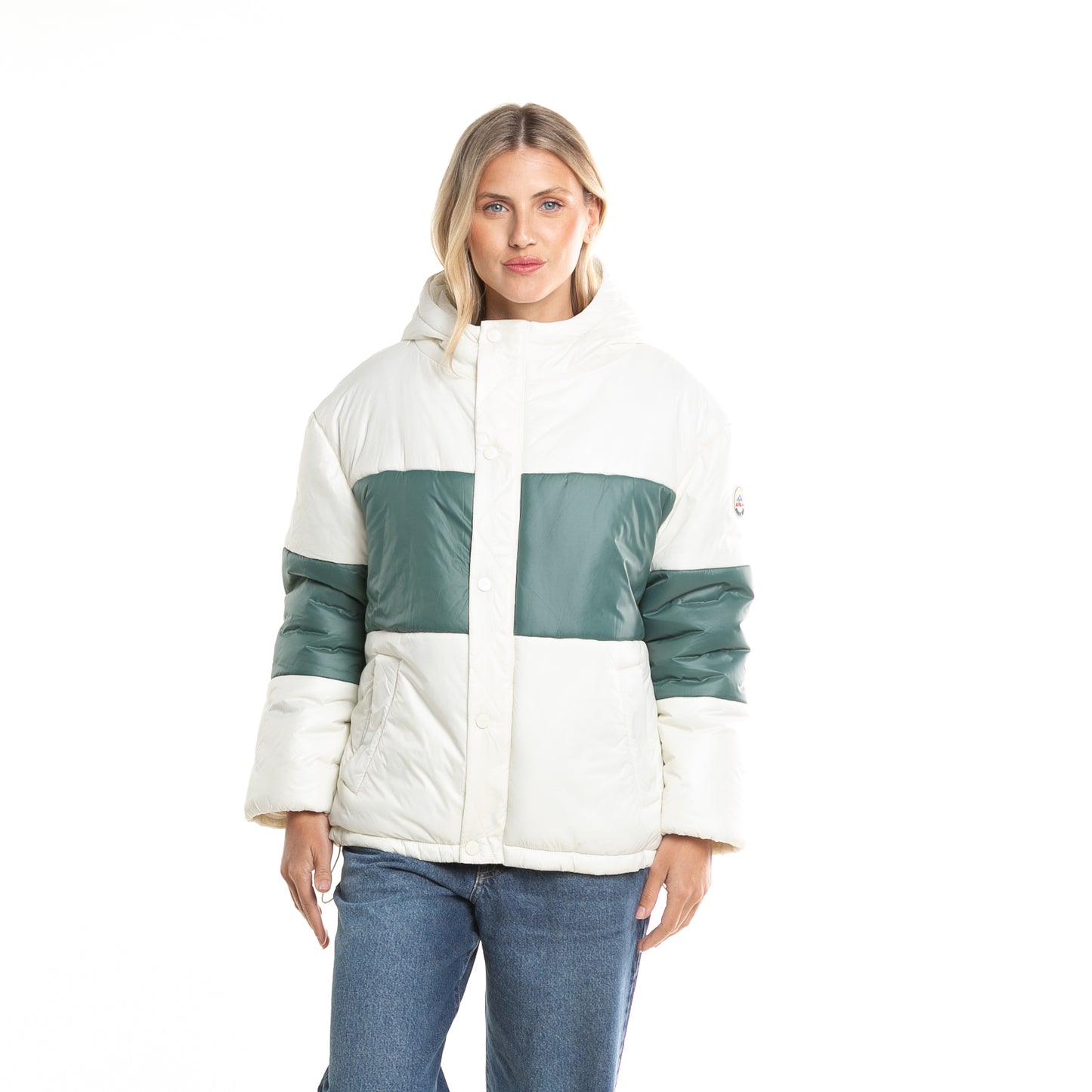 Campera Abrigo Eighties Puffer Coat* Off White