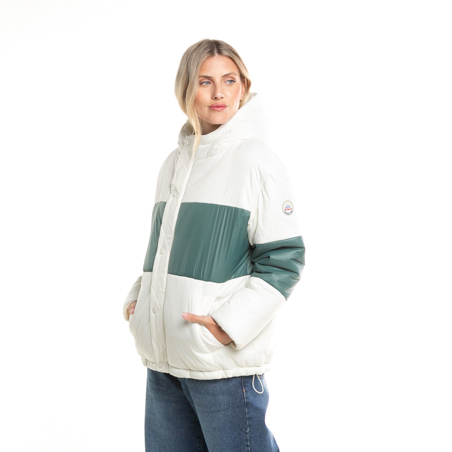 Campera Abrigo Eighties Puffer Coat* Off White