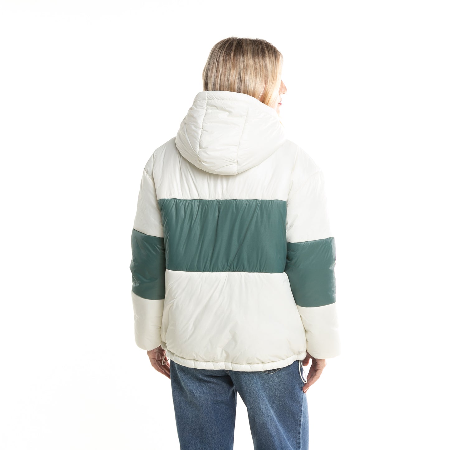 Campera Abrigo Eighties Puffer Coat* Off White