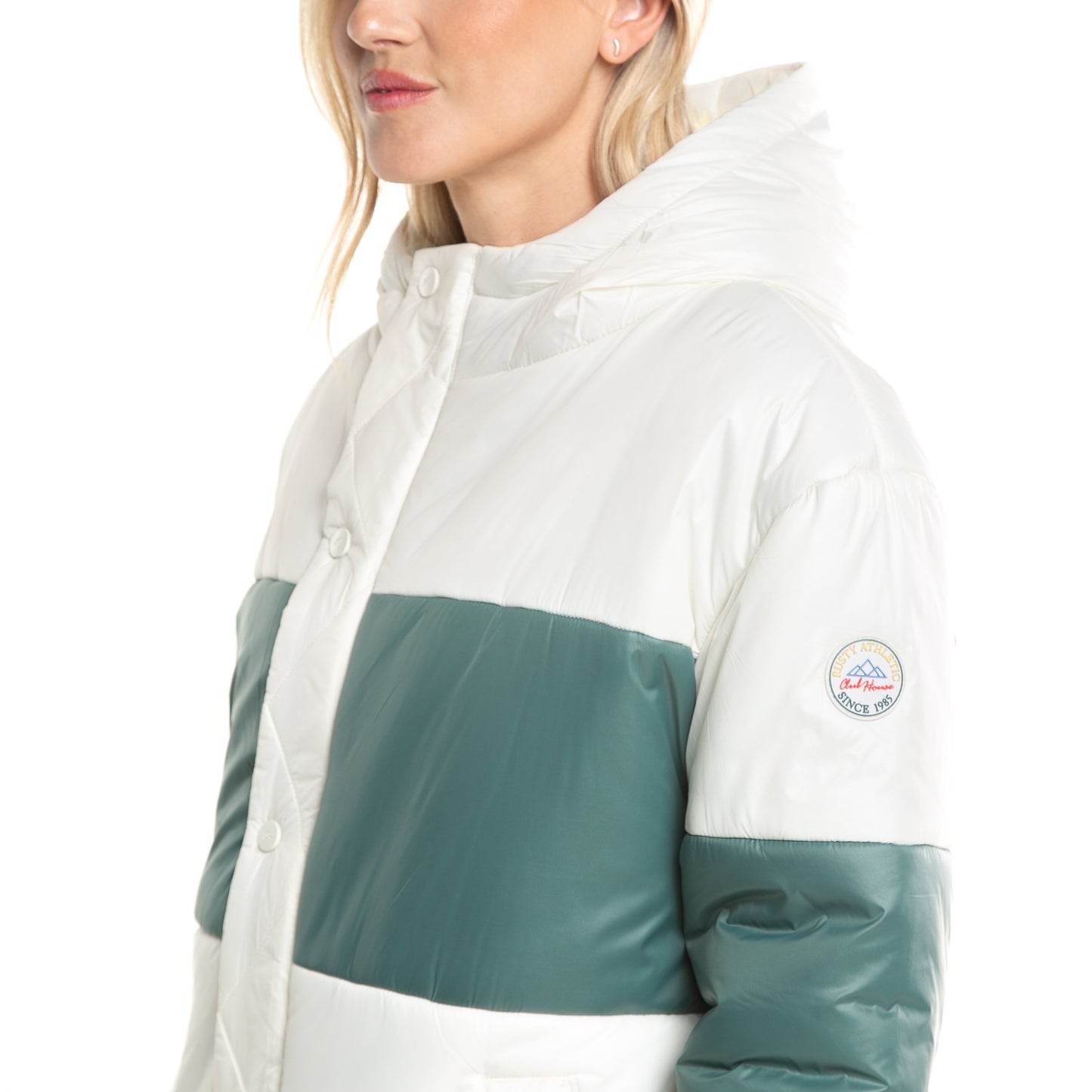 Campera Abrigo Eighties Puffer Coat* Off White