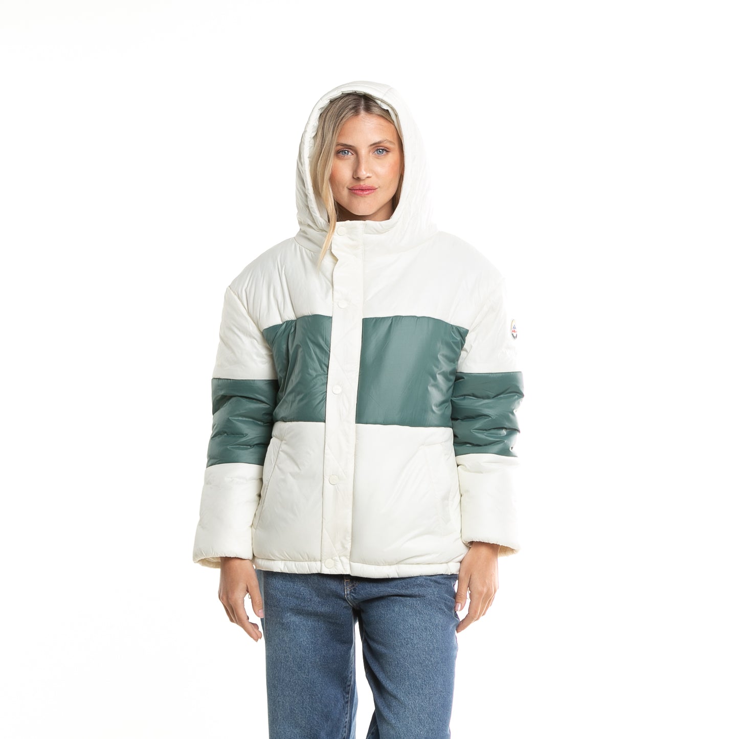 Campera Abrigo Eighties Puffer Coat* Off White