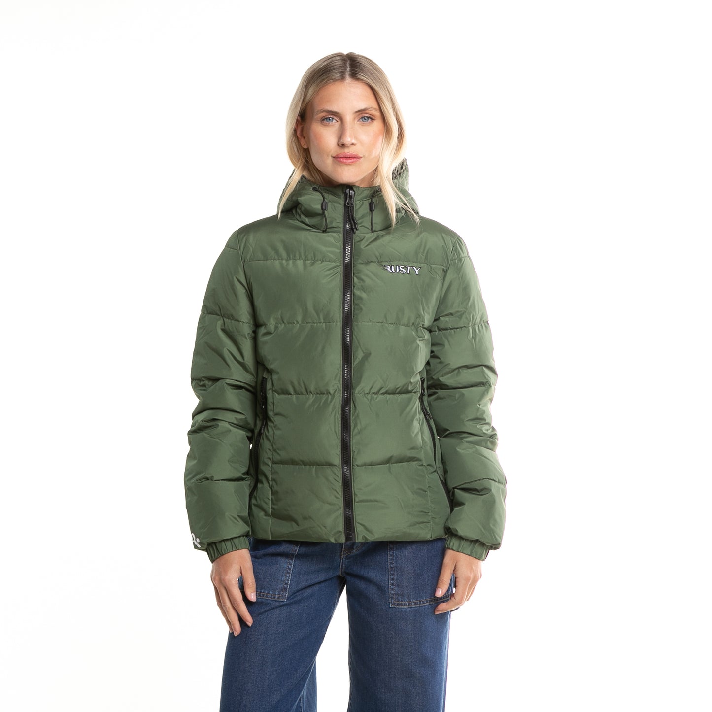 Campera Abrigo Stella Puffer Coat Army