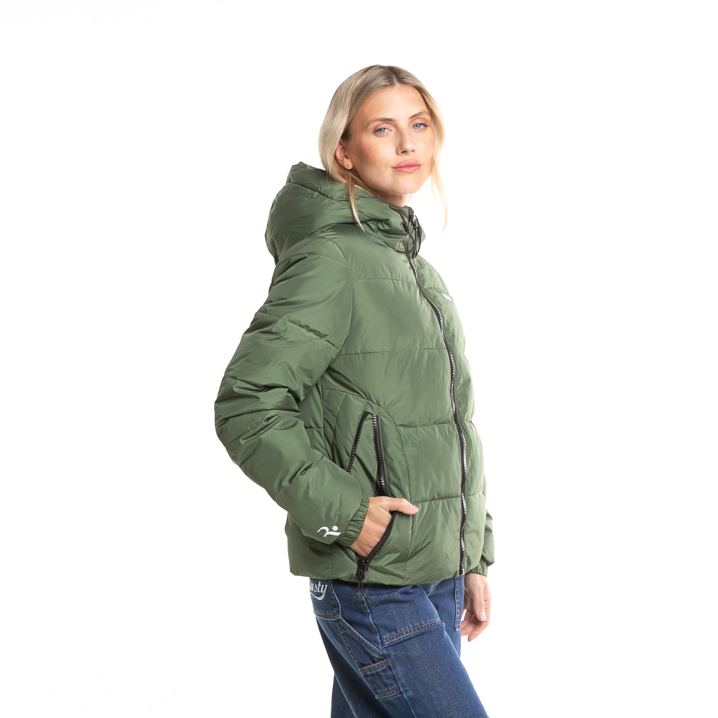 Campera Abrigo Stella Puffer Coat Army