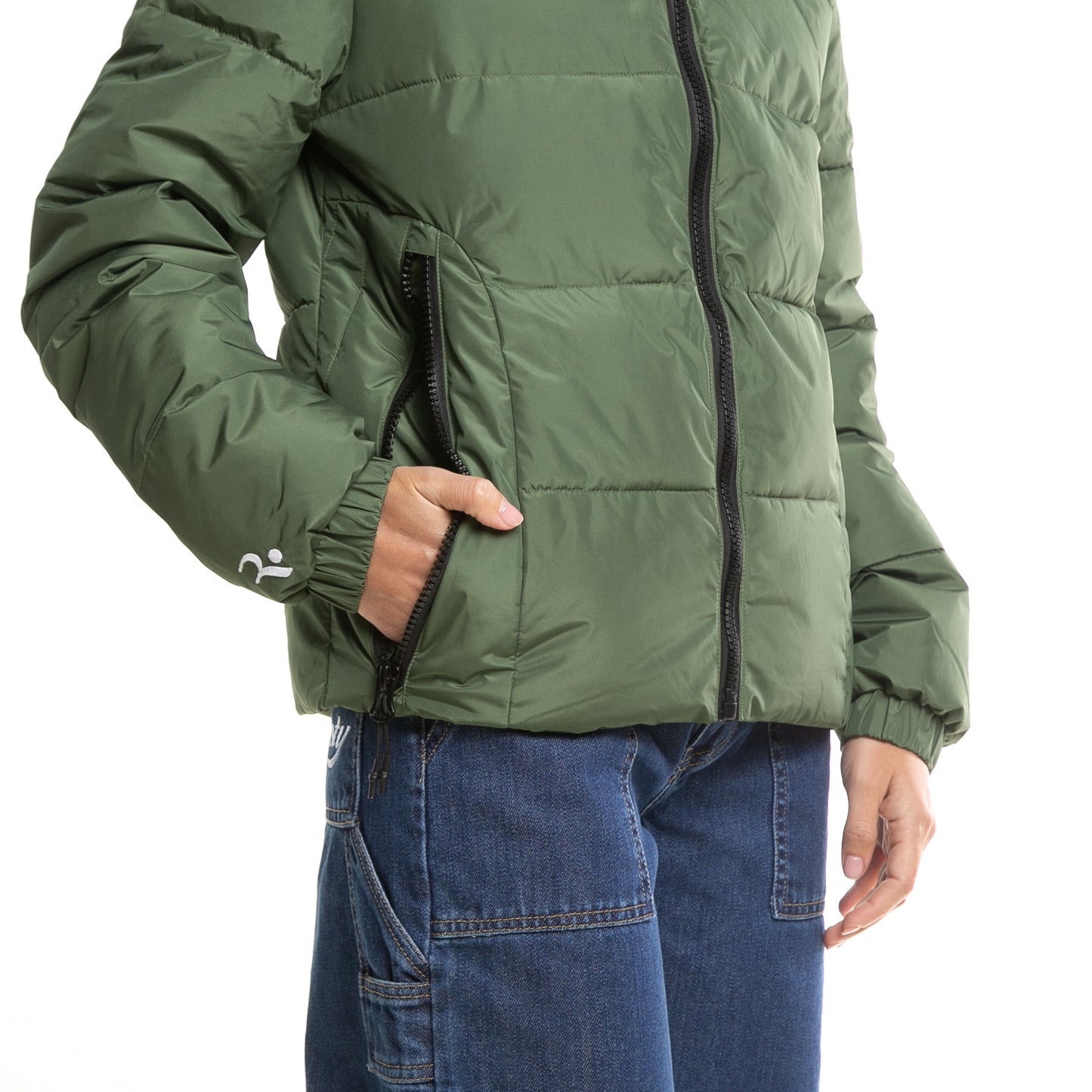 Campera Abrigo Stella Puffer Coat Army