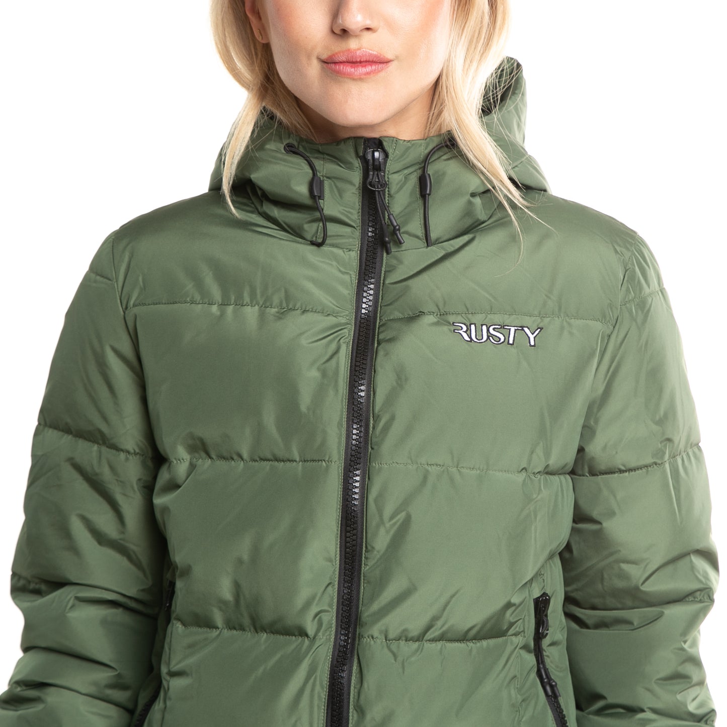 Campera Abrigo Stella Puffer Coat Army