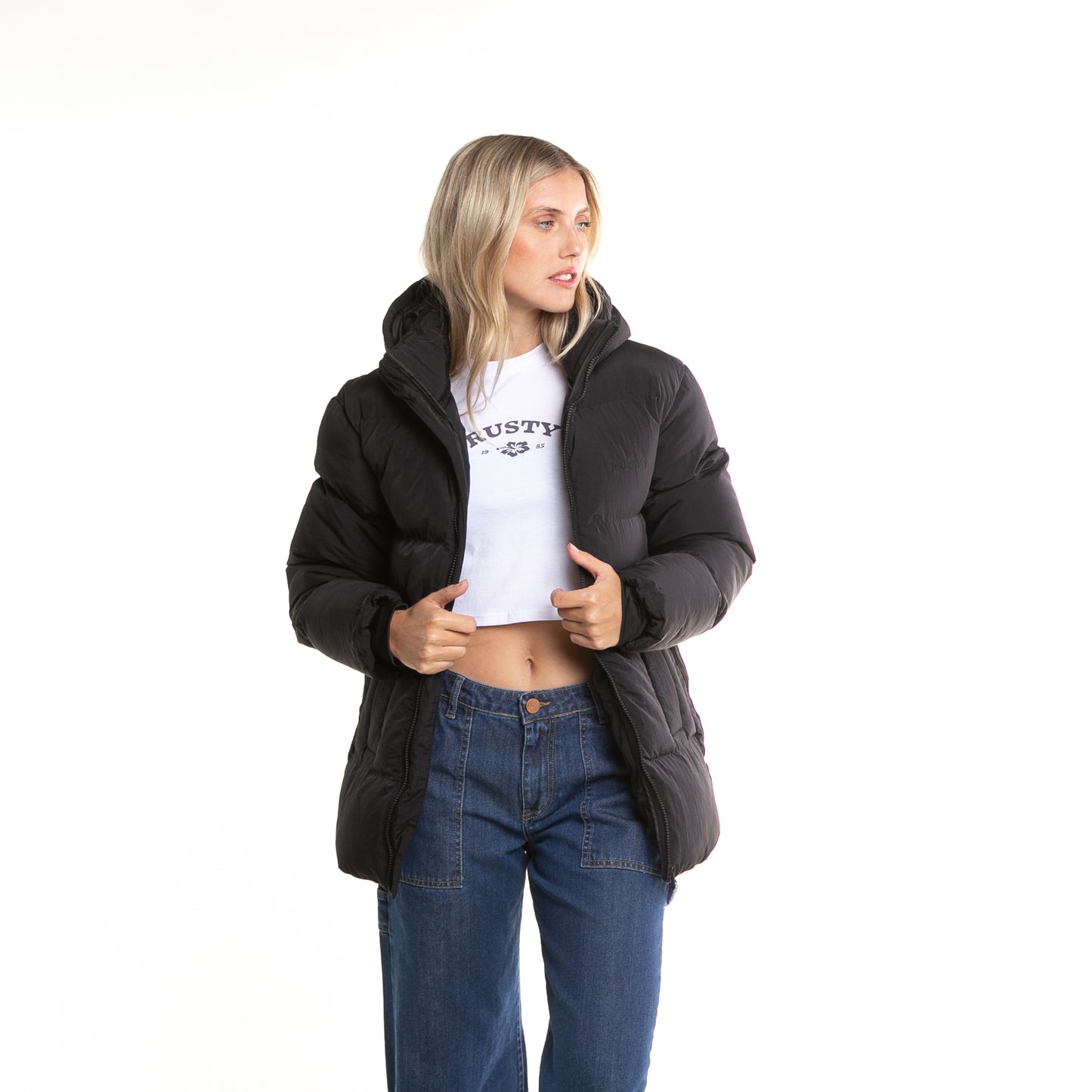 Campera Abrigo Out Of Time Puffer