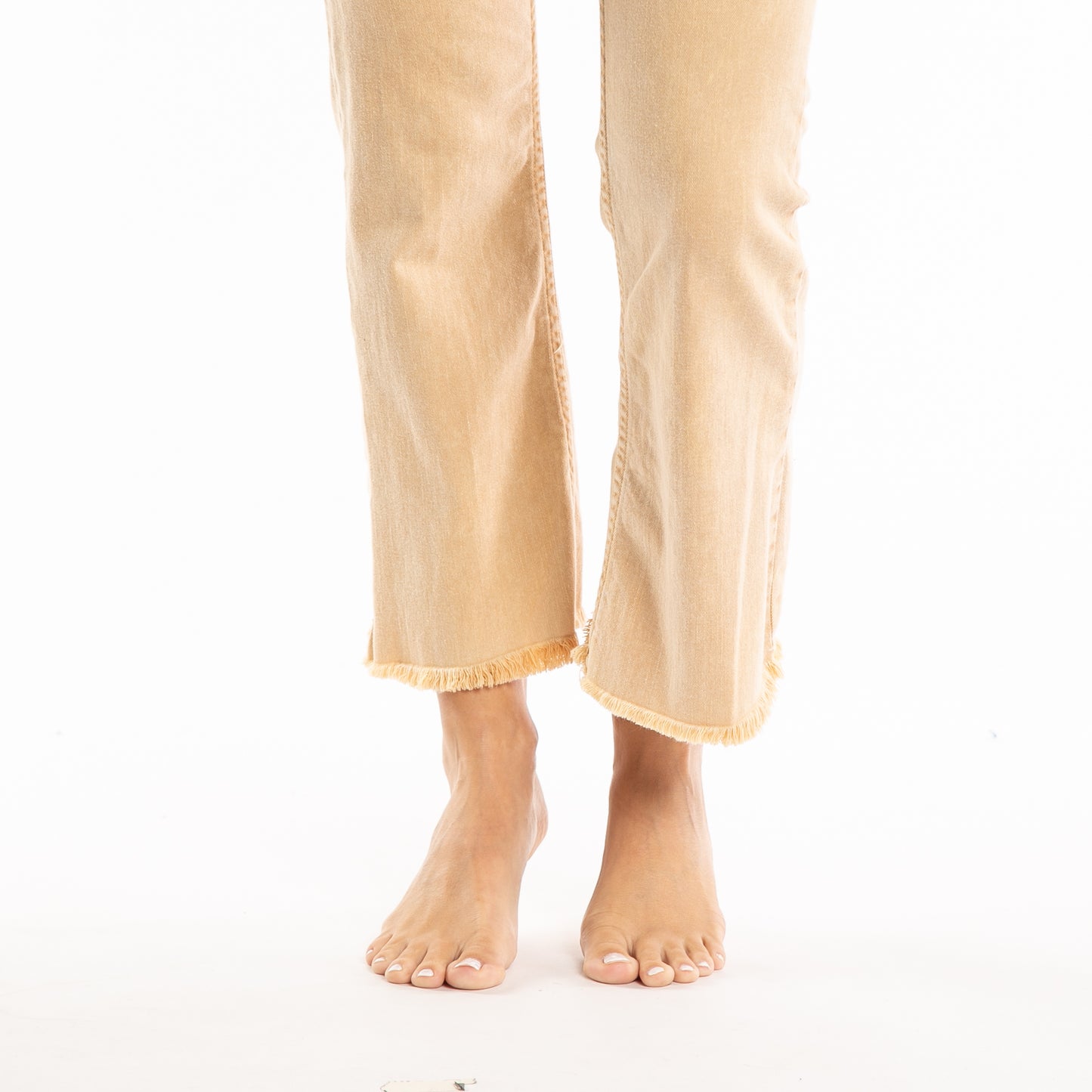Jean Sunset High Kickflare Ld Camel