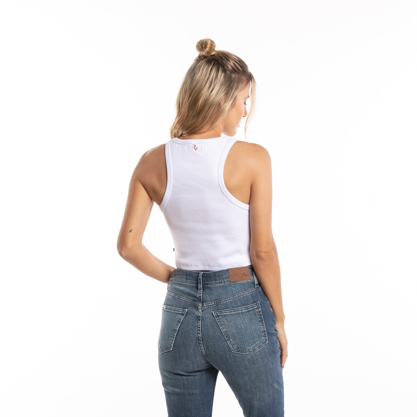 Musculosa Signature Racer Ld White