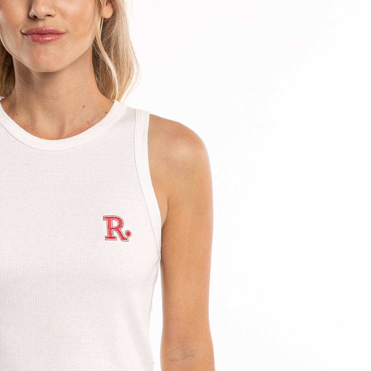 Musculosa Line Racer Ld White