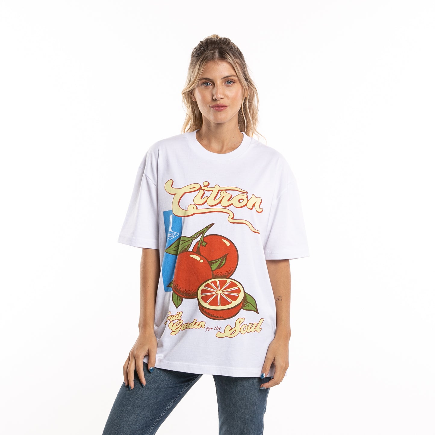 Remera Mc Citron Oversize Ld White